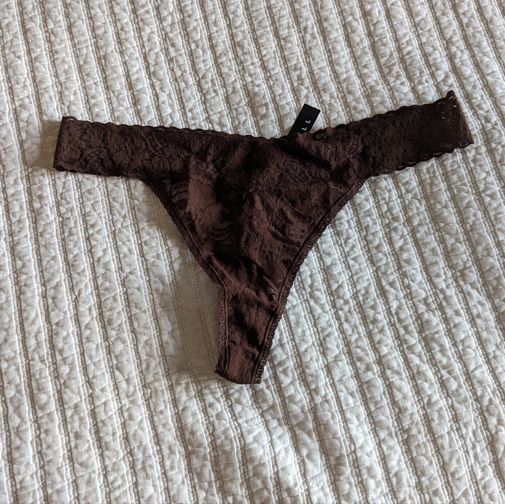 Telltale Lace Thong